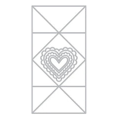 Folded Love Note Fancy Dies from the Love Notes Collection