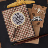Hero Arts Houndstooth Layering Stencils from the Case Closed Collection