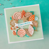Hero Arts Sophisticated Shells Etched Dies from the Summer by The Shore Collection