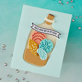 Hero Arts Message in a Bottle Etched Dies from the Summer by The Shore Collection