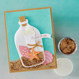 Hero Arts Message in a Bottle Etched Dies from the Summer by The Shore Collection