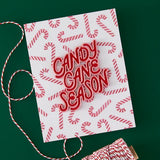 Hero Arts Candy Cane Toss Up Stencil from the Candy Cane Season Collection