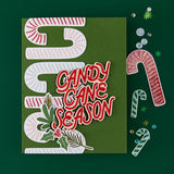 Hero Arts Candy Cane Season Etched Dies from the Candy Cane Season Collection