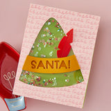 Sassy Elf Costume Etched Dies from the Yule Fuel Collection