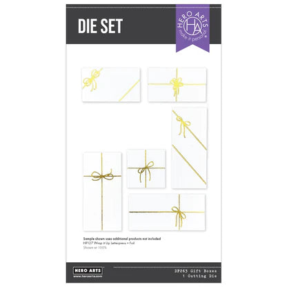 Hero Arts Gift Boxes Die Set from the Best Gift Ever Collection