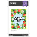 Apple Frame Etched Dies from the I Pick You Collection