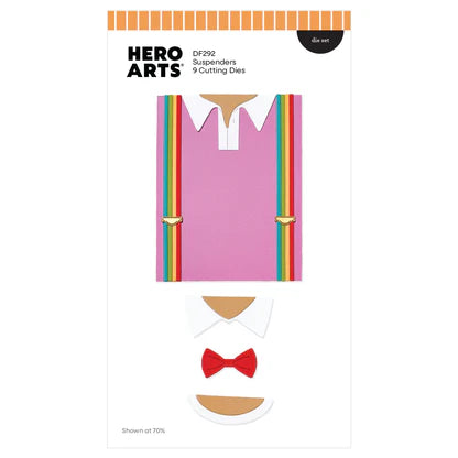Hero Arts Suspenders Die Set