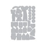 Hero Arts Winter Wreath Accessories Die Set