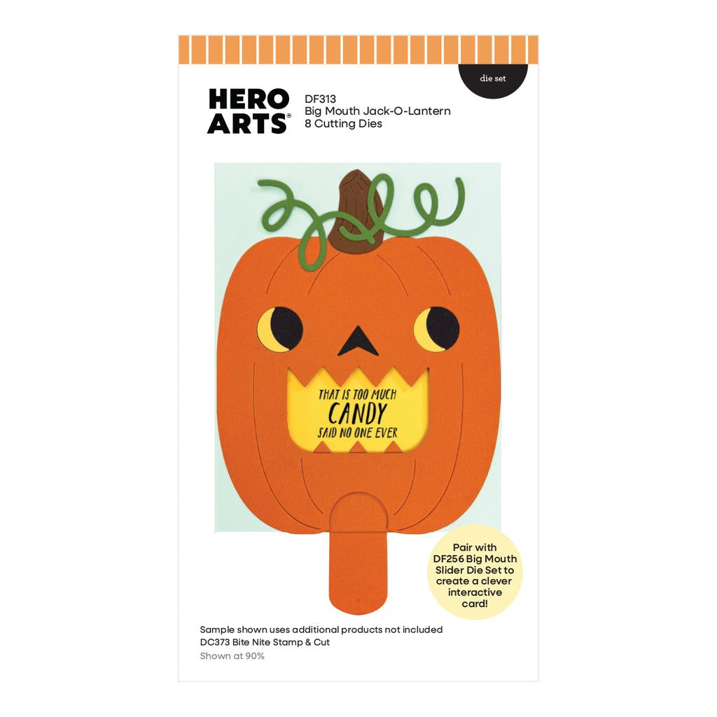 Big Mouth Jack-o-Lantern Die Set