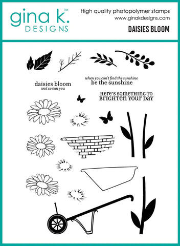 Daisies Bloom Stamps