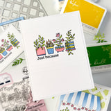 Flower Market Stamp