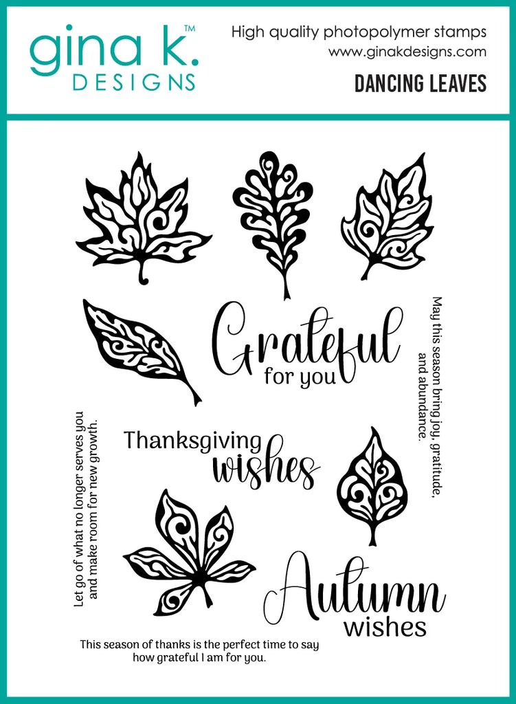 Dancing Leaves Stamp Set