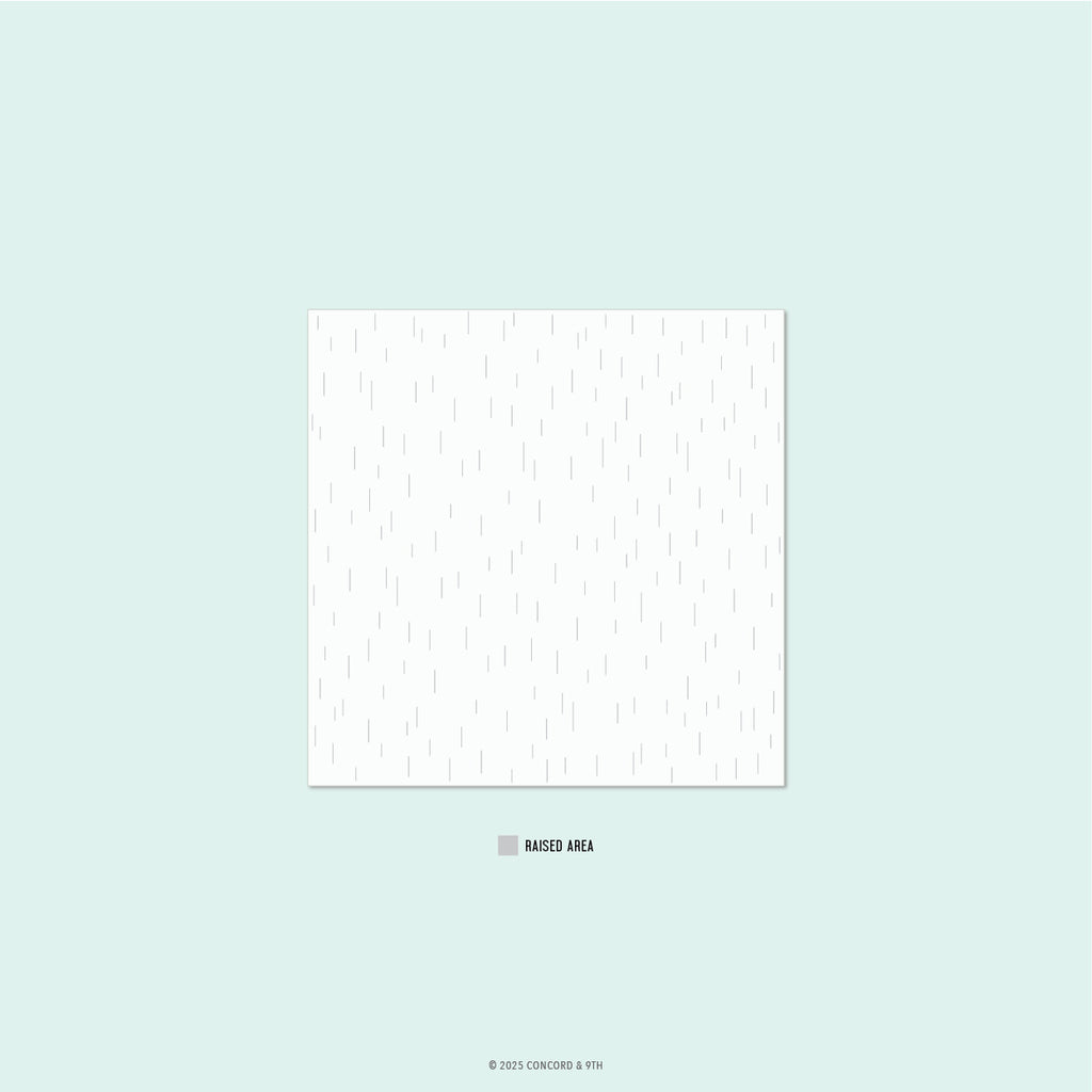 Dashed Lines Embossing Folder (6 x 6)