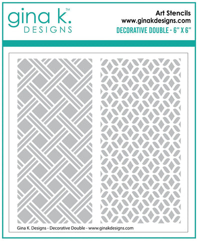 Decorative Double Stencil