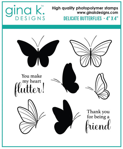 Delicate Butterflies Stamp Set