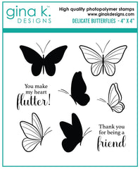 Delicate Butterflies Stamp Set