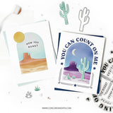 Desertscape Stencil Pack (3 qty; 4.75 x 6)