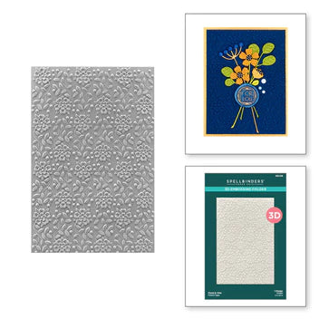 Floral & Vine 3D Embossing Folder from the Sealed for Summer Collection