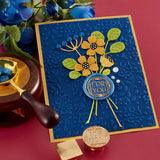 Floral & Vine 3D Embossing Folder from the Sealed for Summer Collection