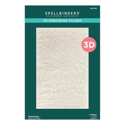 Field Notes 3D Embossing Folder from the Field Notes Collection ...