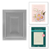 Molded Frame 3D Embossing Folder from the Yana's Daisies Collection by Yana Smakula