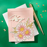 Yana's Daisies Etched Dies from the Yana's Daisies Collection by Yana Smakula