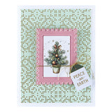 Postage Stamps 3D Emboss & Cut Folder from the Holiday Magic Collection