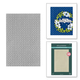 Linen 3D Embossing Folder from the Texture & Foliage Collection by Suzanne Hue