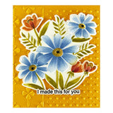 Thank You Bouquet 3D Emboss & Cut Folder from the Tabbed Classics Collection by Wendy Vecchi
