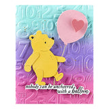 Classic Pooh Birthday Numbers Etched Dies from the Say Cheese Classic Pooh Birthday Collection