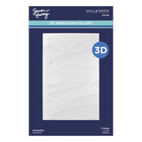 Streamline 3D Embossing Folder from the Ski-son's Greetings Collection by Simon Hurley