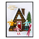 Streamline 3D Embossing Folder from the Ski-son's Greetings Collection by Simon Hurley