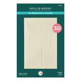 Ode to a Poet 3D Embossing Folder by Susan Tierney-Cockburn