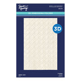 Rattan Cane 3D Embossing Folder by Simon Hurley