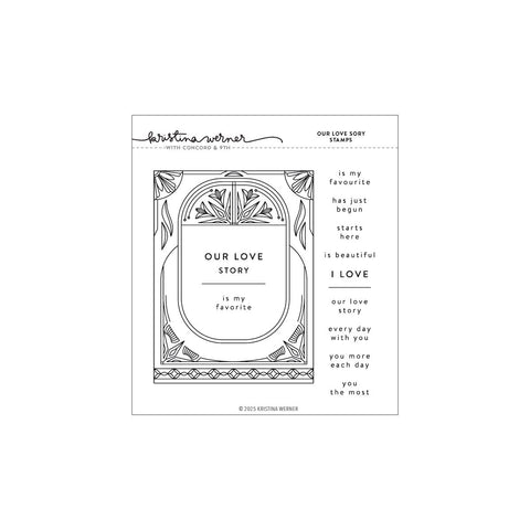 Our Love Story Stamp Set (6 x 6)