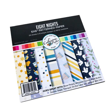 Eight Nights Patterned Paper