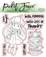 Freckle Friends: Penelope Pumpkin Die 4x4*