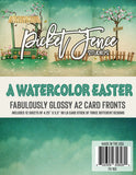 Fabulously Glossy A2 Card Fronts (12 pk)-A Watercolor Easter*