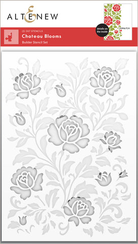 Chateau Blooms Stencil Set (2 in 1)