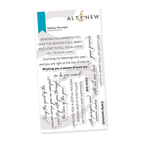 Holiday Messages Stamp Set