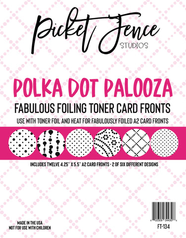 Fabuleux recto de cartes de toner - Polka Dot Palooza