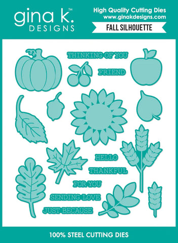 Fall Silhouette Die