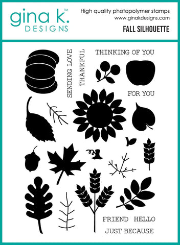 Fall Silhouette Stamps