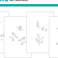 Fancy Florals Layering Stencils Stencil