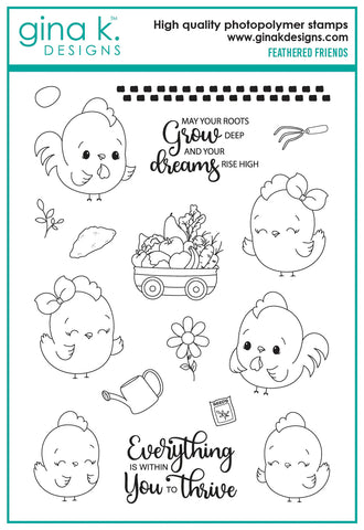 Feathered Friends Stamps