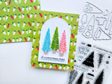 Festive Firs Stamp and Die Bundle