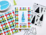 Festive Firs Stamp and Die Bundle