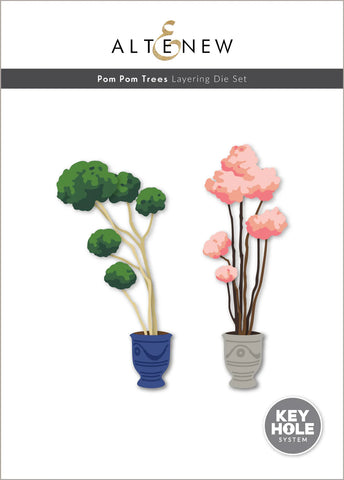 Pom Pom Trees Layering Die Set