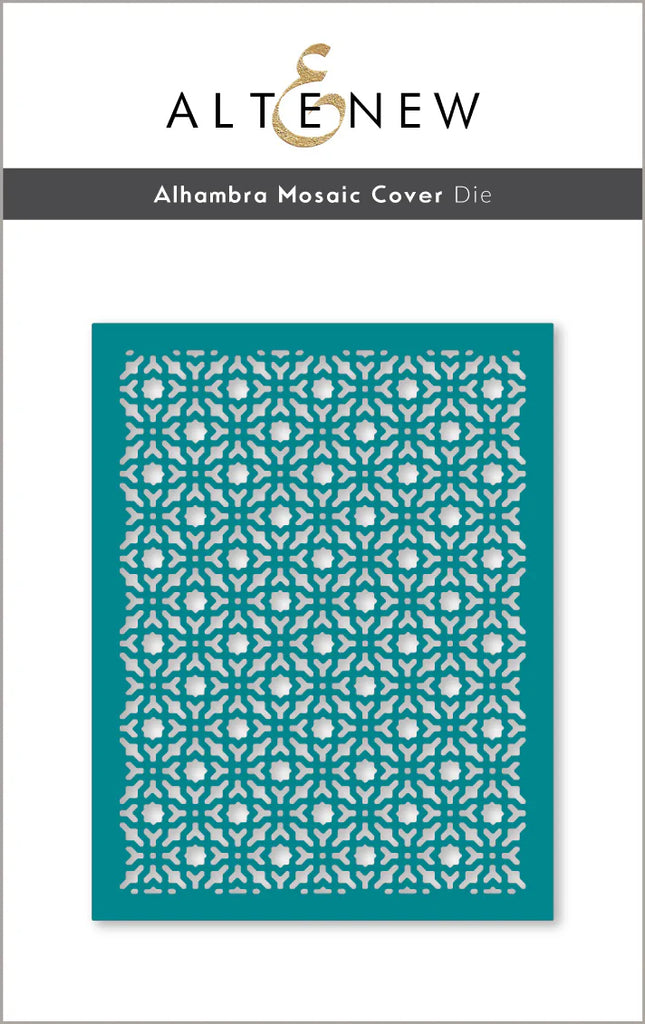 Alhambra Mosaic Cover Die