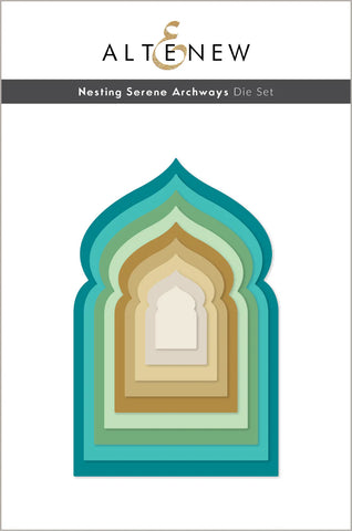 Nesting Serene Archways Die Set